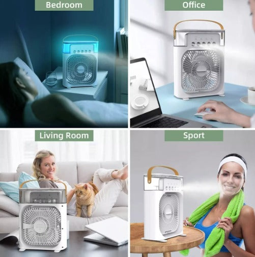 Ventilador Humidificador Led