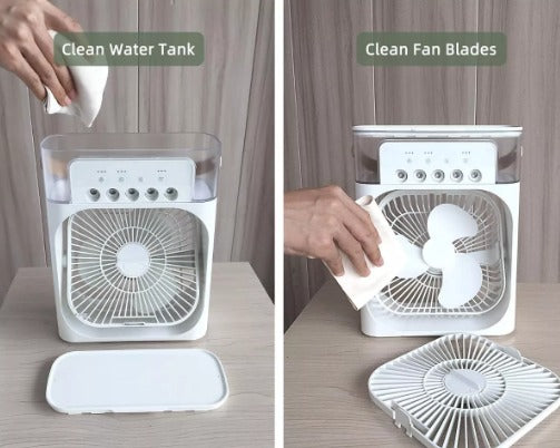 Ventilador Humidificador Led