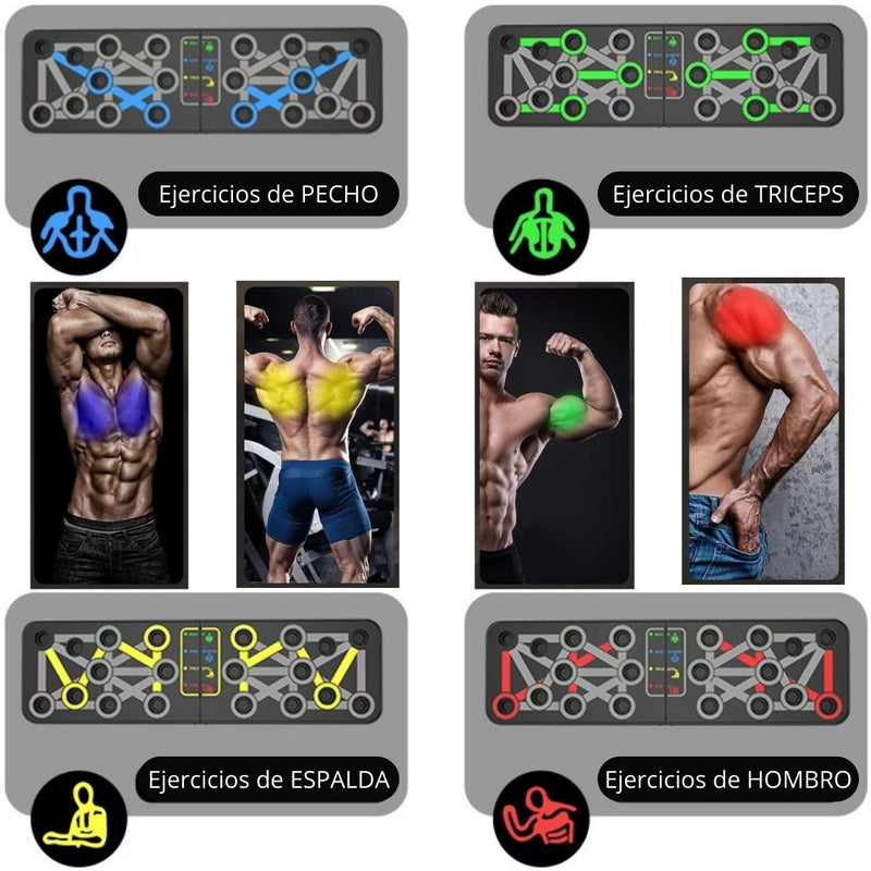 PushFit Pro 💪🔥- Sistema 9 en 1 de entrenamiento